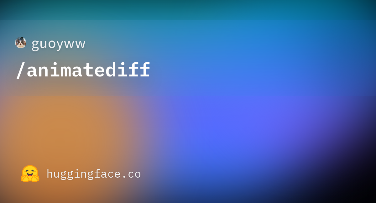 Схема работы AnimateDiff: интеграция Motion Module и Domain Adapter для генерации анимации из текст-в-изображение моделей
