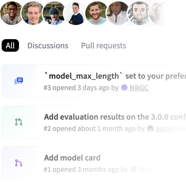 Коллаборация в Hugging Face